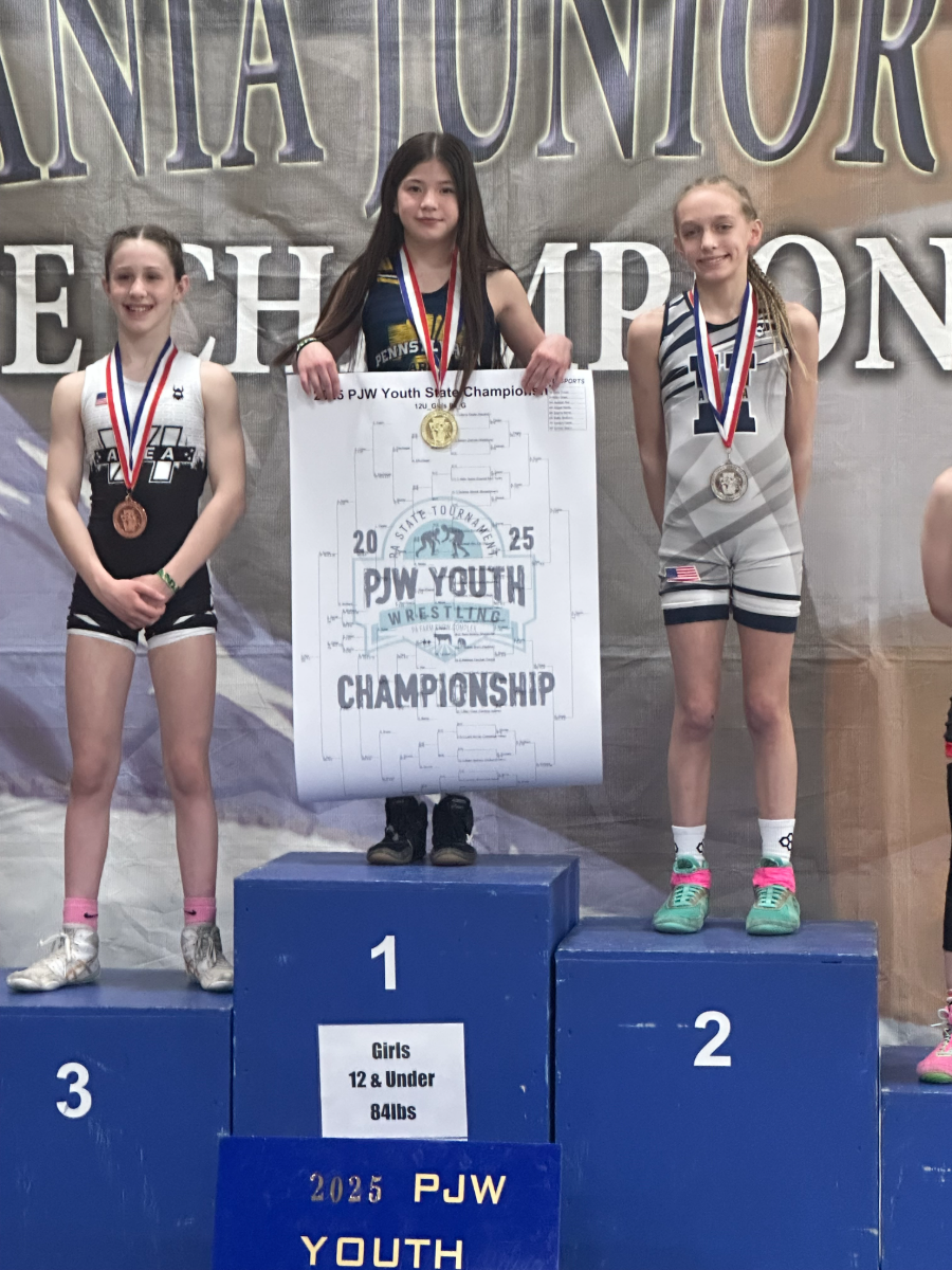 Abby Guzzo in her Team USA singlet