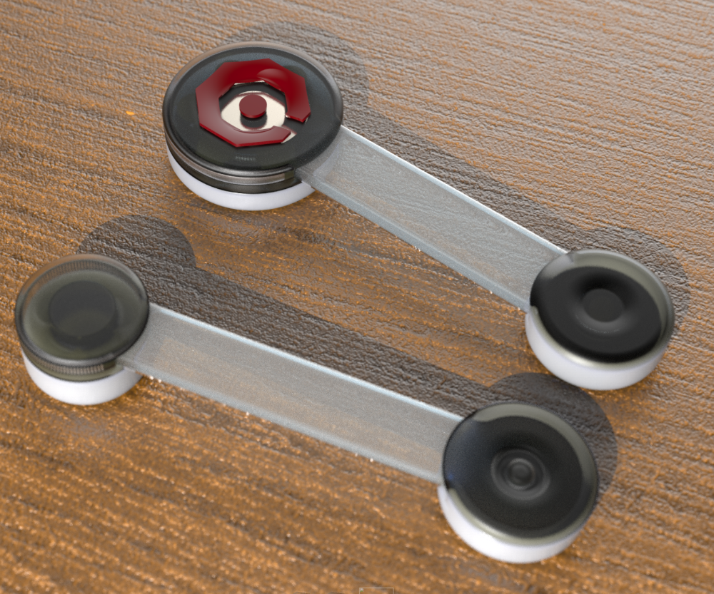 Moldable magnet compression device prototypes