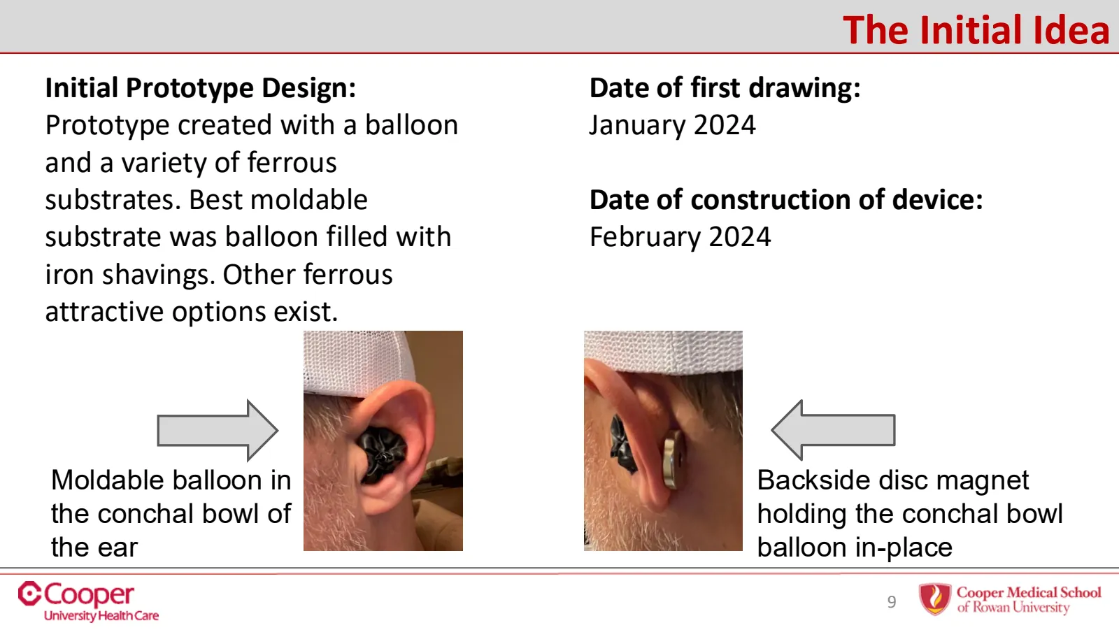 Slide 9 of 32: The initial idea